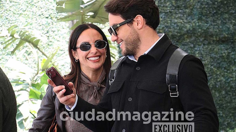Lourdes Sánchez y Francisco Liotta. Foto: Movilpress