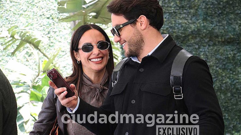 Lourdes Sánchez y Francisco Liotta. Foto: Movilpress