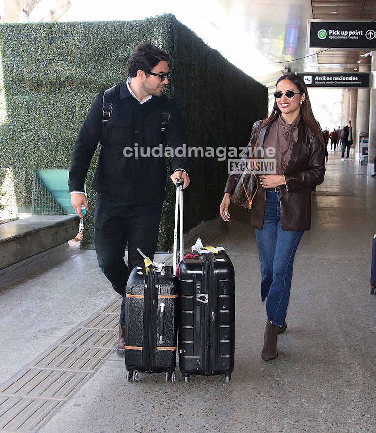 Lourdes Sánchez y Francisco Liotta Hernández. (Foto: Movilpress)