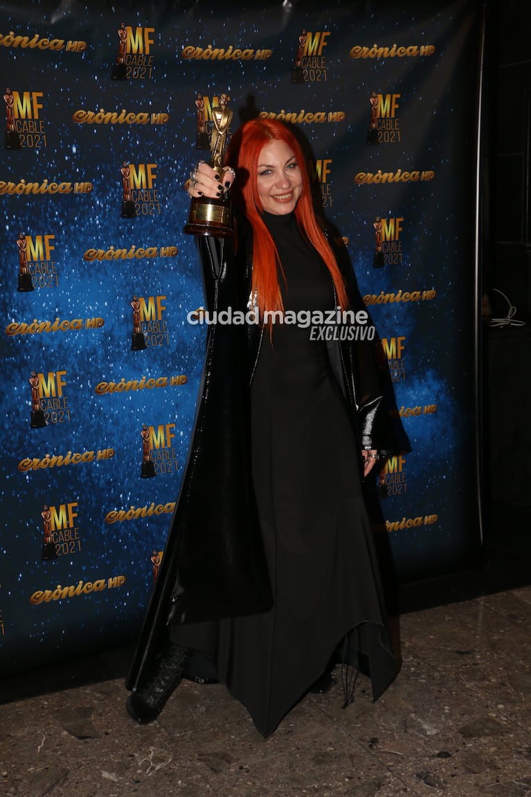 Lowrdez Fernández, ganadora en los premios Martín Fierro de Cable. (Foto: Movilpress)