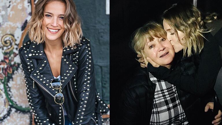 Lu homenajeó a su mamá, Beatriz.