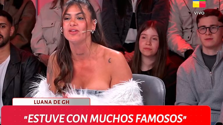 Luana de Gran Hermano contó con qué famosos salió y sorprendió a todos en LAM