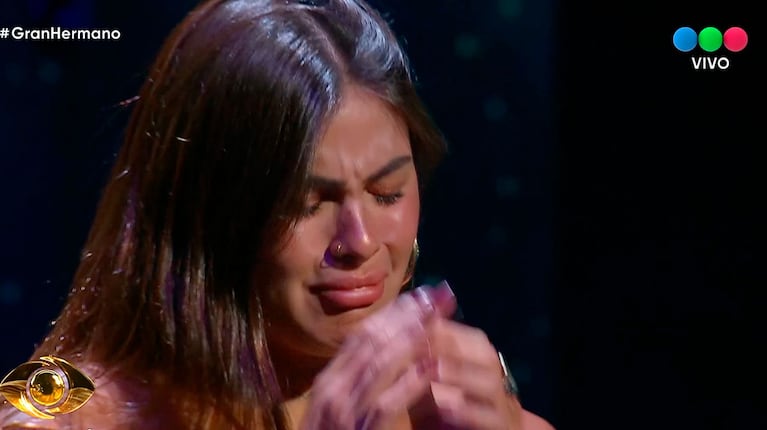 Luana estalló contra Gran Hermano tras el durísimo derecho a réplica de su novio Lucas (captura de Telefe)