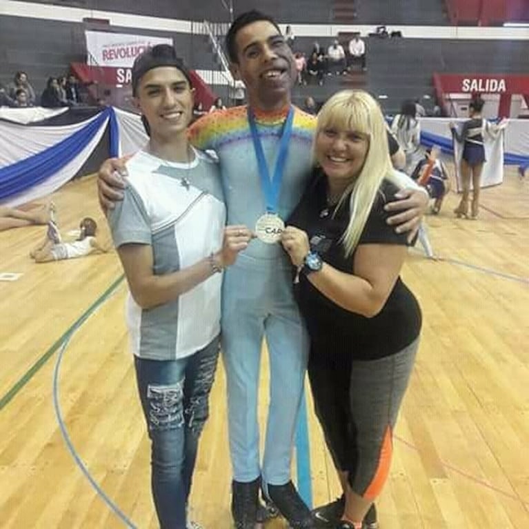 Lucas Benítez, el campeón de patín que fue agredido en el subte y reveló la discriminación que sufrió. Crédito: Instagram