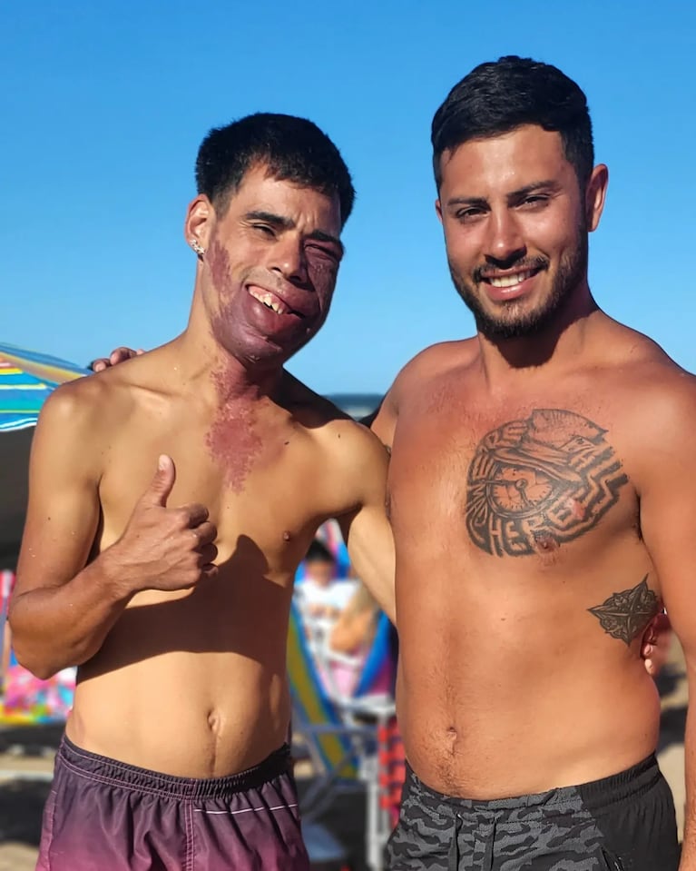Lucas Benítez, el campeón de patín que fue agredido en el subte y reveló la discriminación que sufrió. Crédito: Instagram