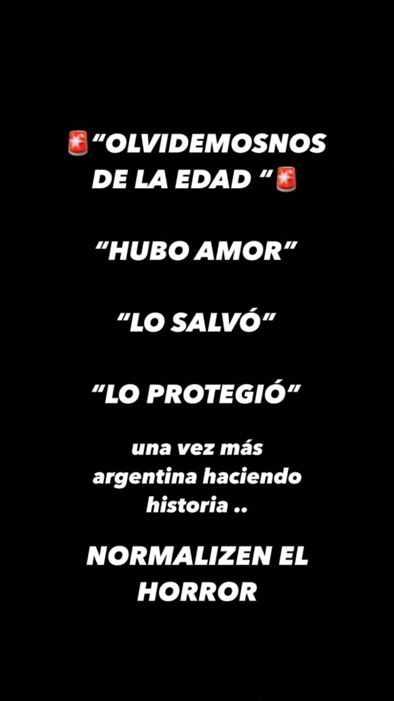 Lucas Benvenuto y un duro descargo a la defensa de Jey Mammon en Polémica en el bar: "El amor no abusa"