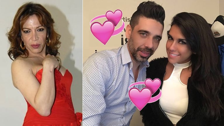 Lucas Tisera y Cynthia Aller, enamorados y con el visto bueno de Lizy Tagliani (Foto: Web e Instagram)