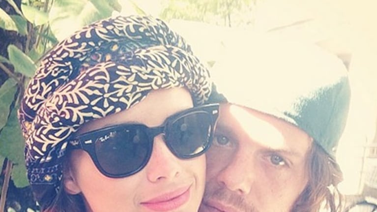 Lucas Vivo García Lago, el nuevo novio de Ivana Figueiras, junto a su ex Vitto Saravia. (Foto: Instagram)