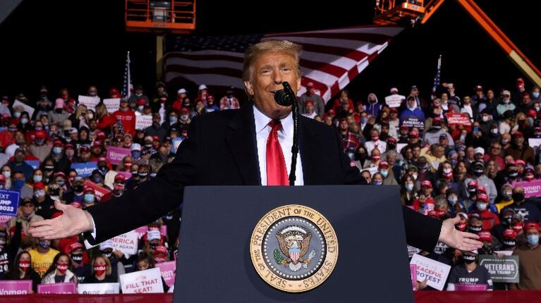 Luces, cámara... y ataque total: la batalla eterna de Hollywood contra Trump. Foto: Reuter.