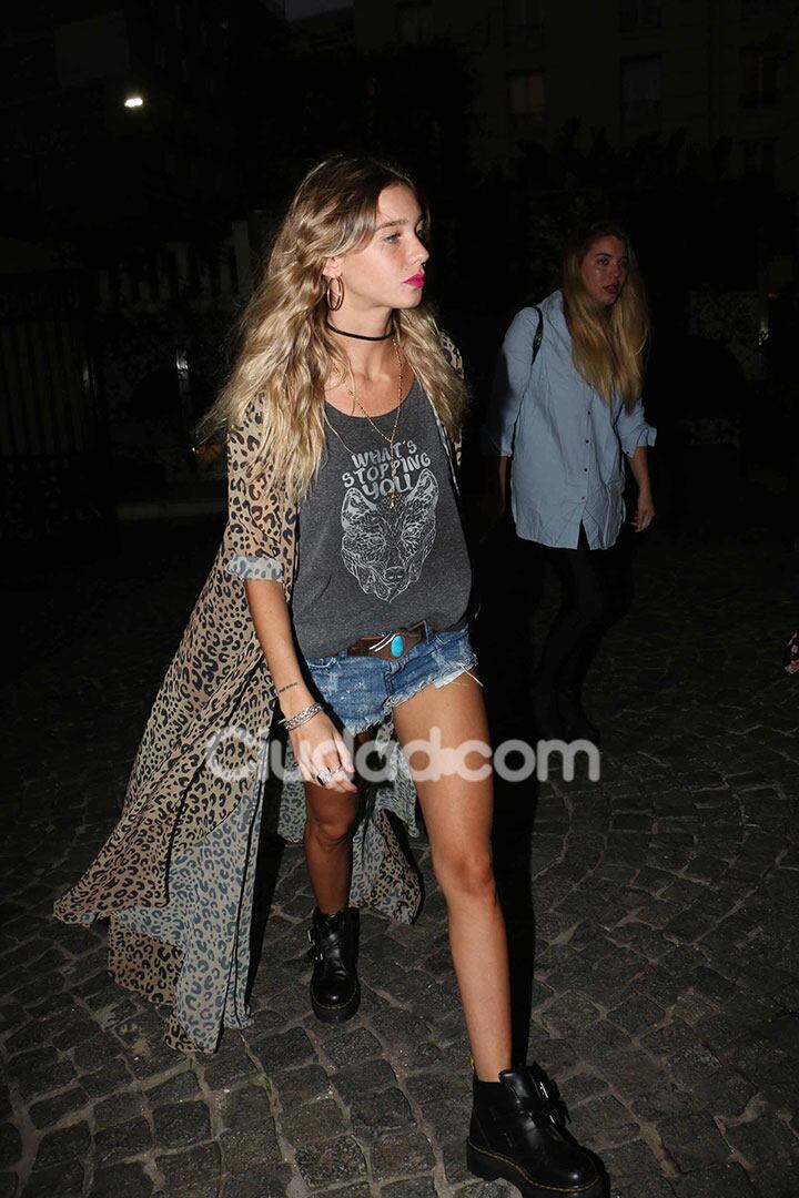 Lucía Celasco, en la presentación de Ossira. (Foto: Movilpress)