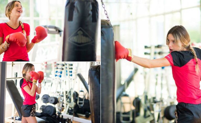 Lucía Celasco, una it girl que encontró la forma de estar en línea y de ganarle al sedentarismo con ¡el boxeo! (Foto: blog Lucia Celasco)
