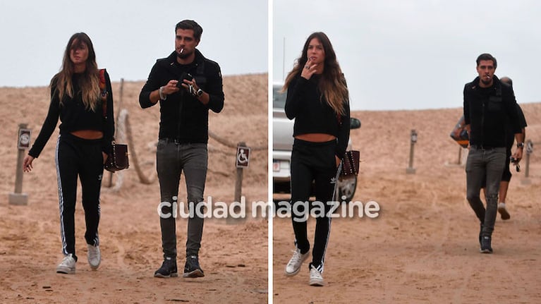 Lucía Celasco y Joaquín Rozas, reconciliados tras cinco meses de impasse. Foto: GM Press Punta del Este.