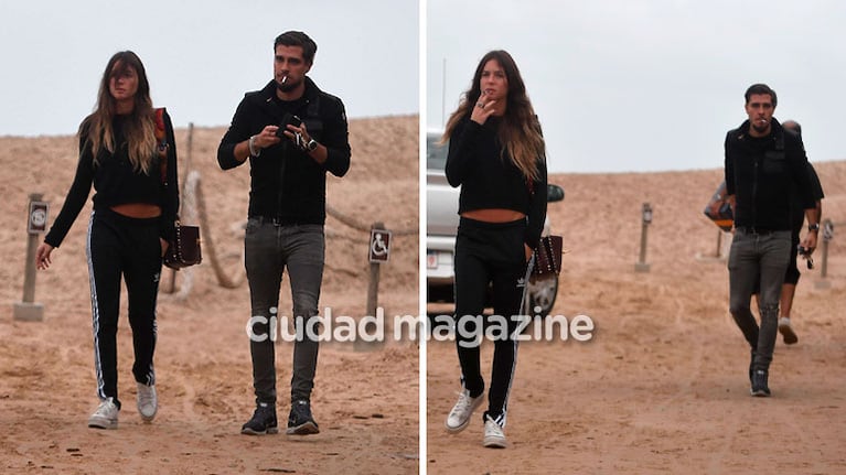 Lucía Celasco y Joaquín Rozas, reconciliados tras cinco meses de impasse. Foto: GM Press Punta del Este.