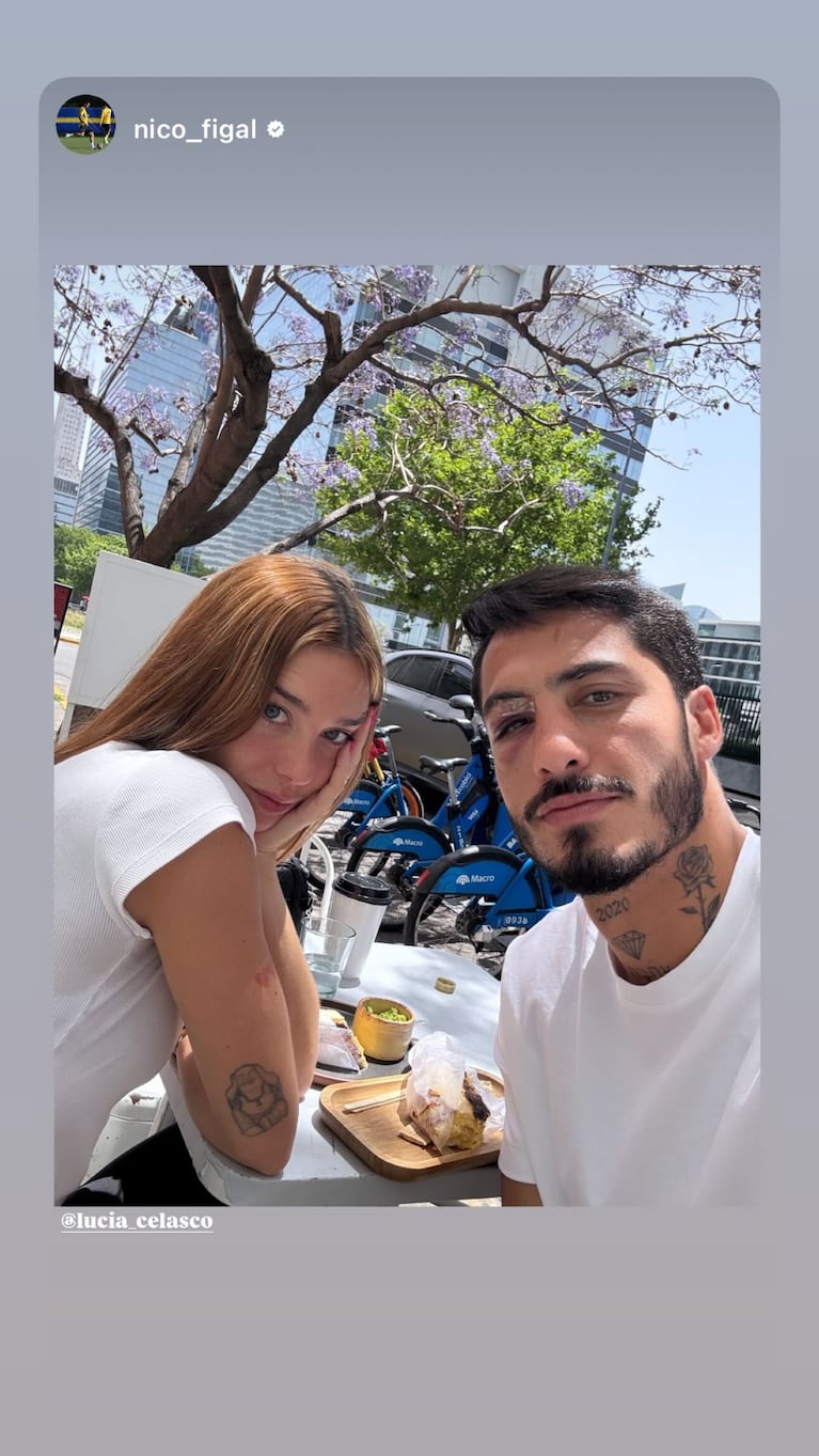 Lucía Celasco y Nicolás Figal.