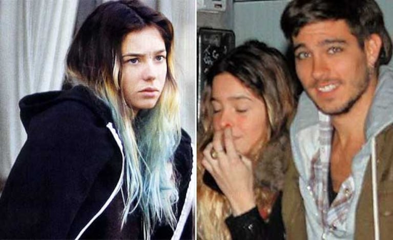Lucía Celasco y su novio, Joaquín Rozas. (Fotos: Movilpress, revista ¡Hola! Argentina y Web)