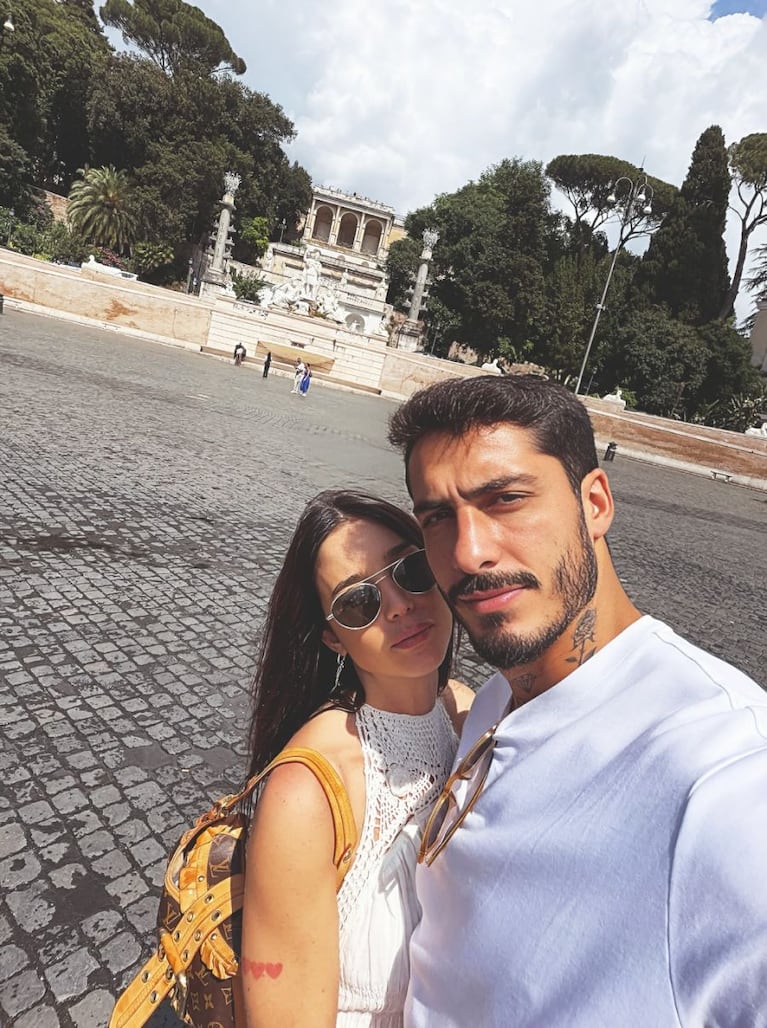 Lucía Celasco y su novio, Nicolás Figal, durante una escapada por Europa
Crédito: Instagram @lucia_celasco