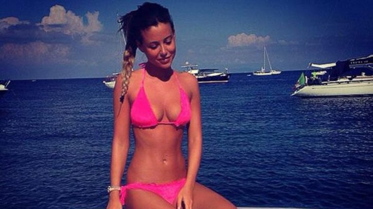 Lucia Fabiani, la nueva ¿novia? de Gonzalo Higuaín (Foto: Twitter).