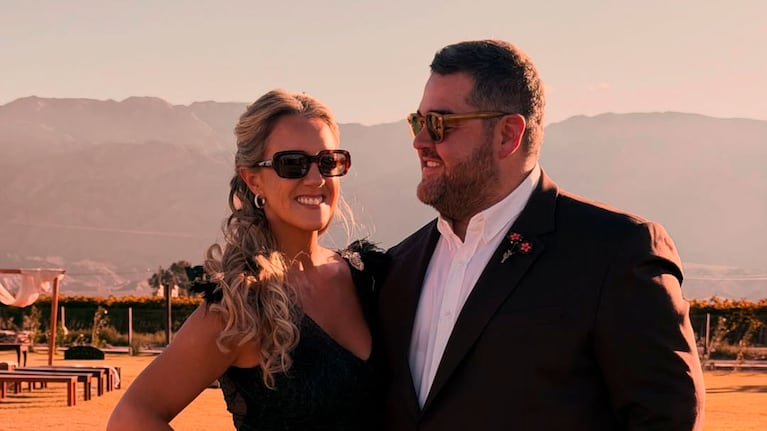 Lucía Gómez Centurión y Darío Barassi. (Foto: @dariobarassi)