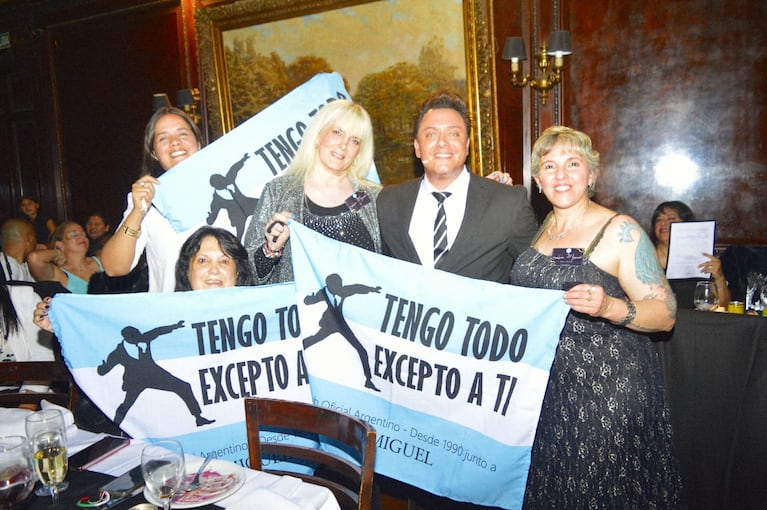 Lucía Miranda y Mike Amigorena celebraron el Día Internacional de Luis Miguel