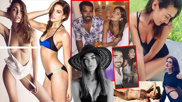 Lucía Pedraza, la diosa que Nacho Viale dejó por Pampita. (Fotos: Instagram)