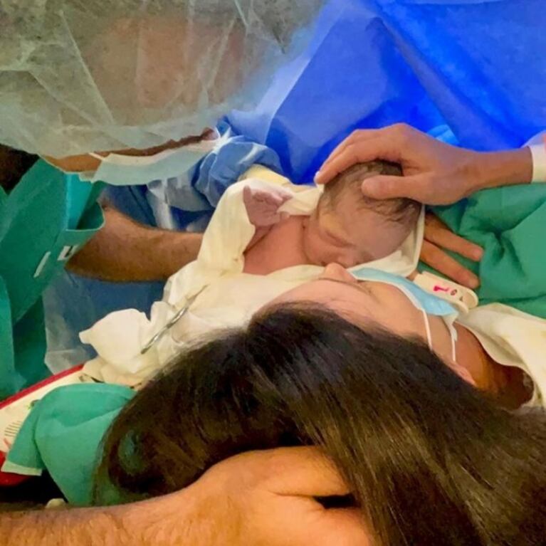 Luciana Aymar fue mamá por segunda vez y presentó públicamente a Lupe: “Nació nuestra princesita”