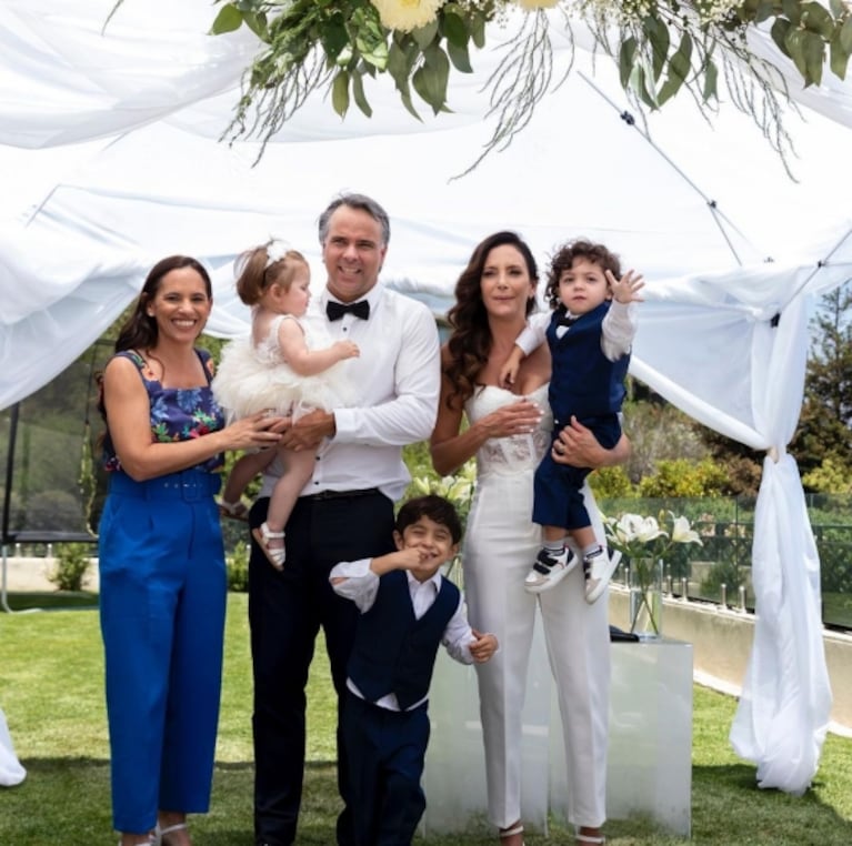 Luciana Aymar se casó con Fernando González tras 6 años de amor: las fotos del emotivo casamiento