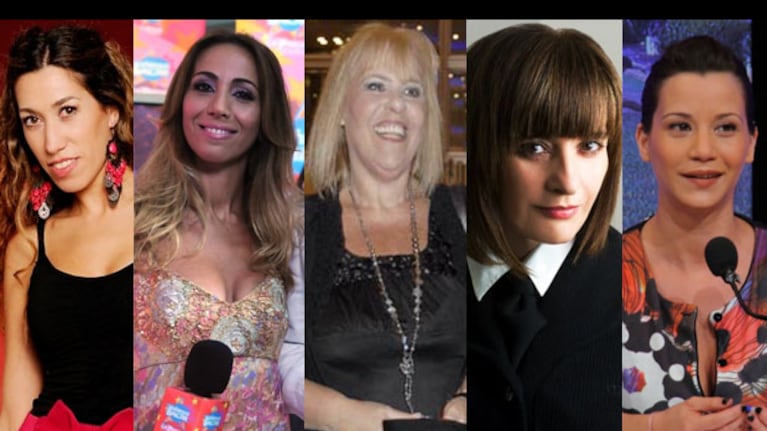 Luciana Elbusto, Paula Varela, Laura Ubfal, Teresita Ferrari y Jowi Campobassi.