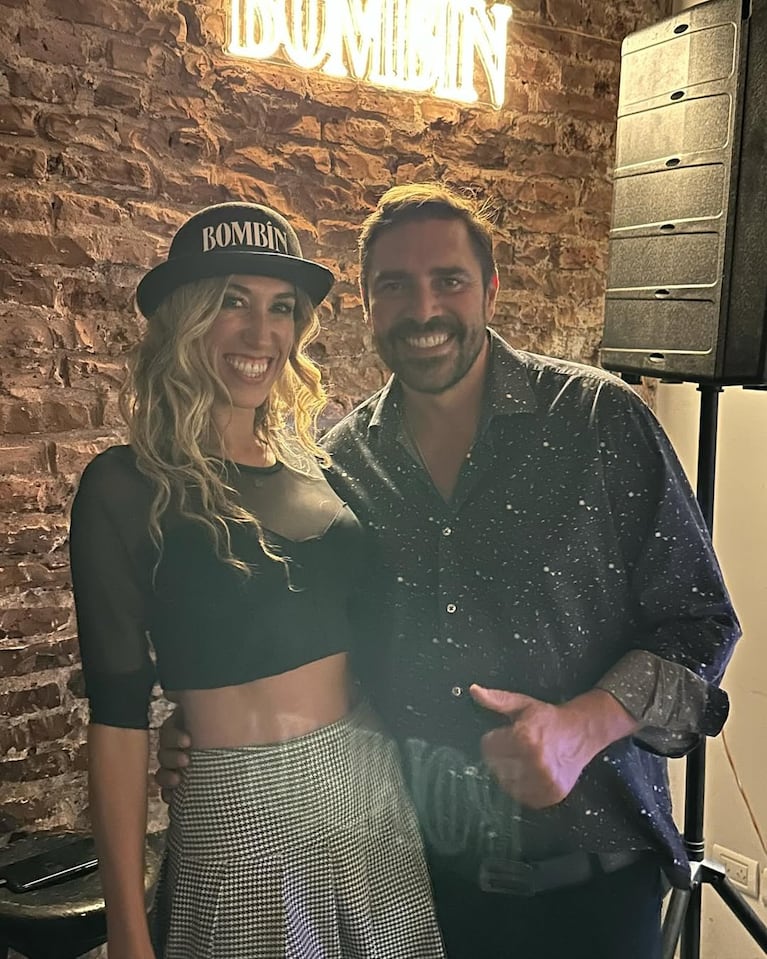 Luciana Elbusto y Matías Alé. (Foto: @lucianaelbusto)
