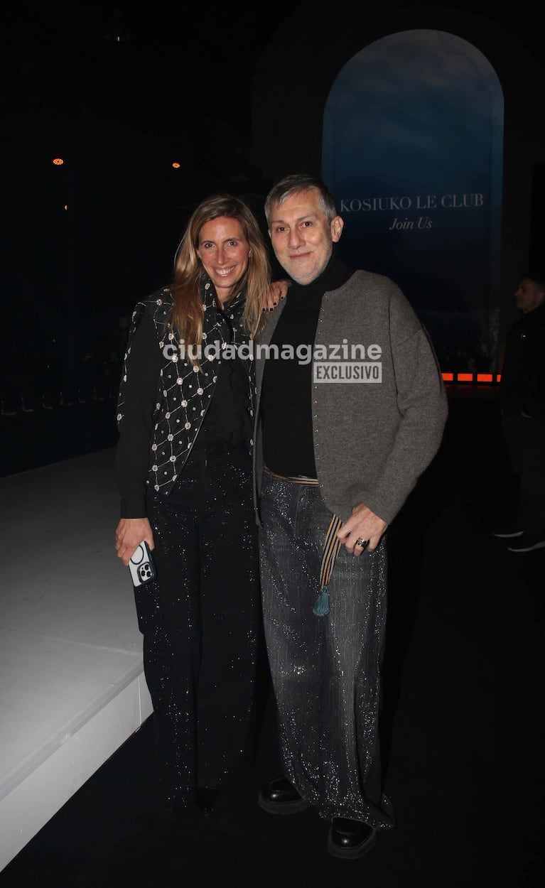 Luciana Geuna en el BAFWEEK (Foto: Movilpress).