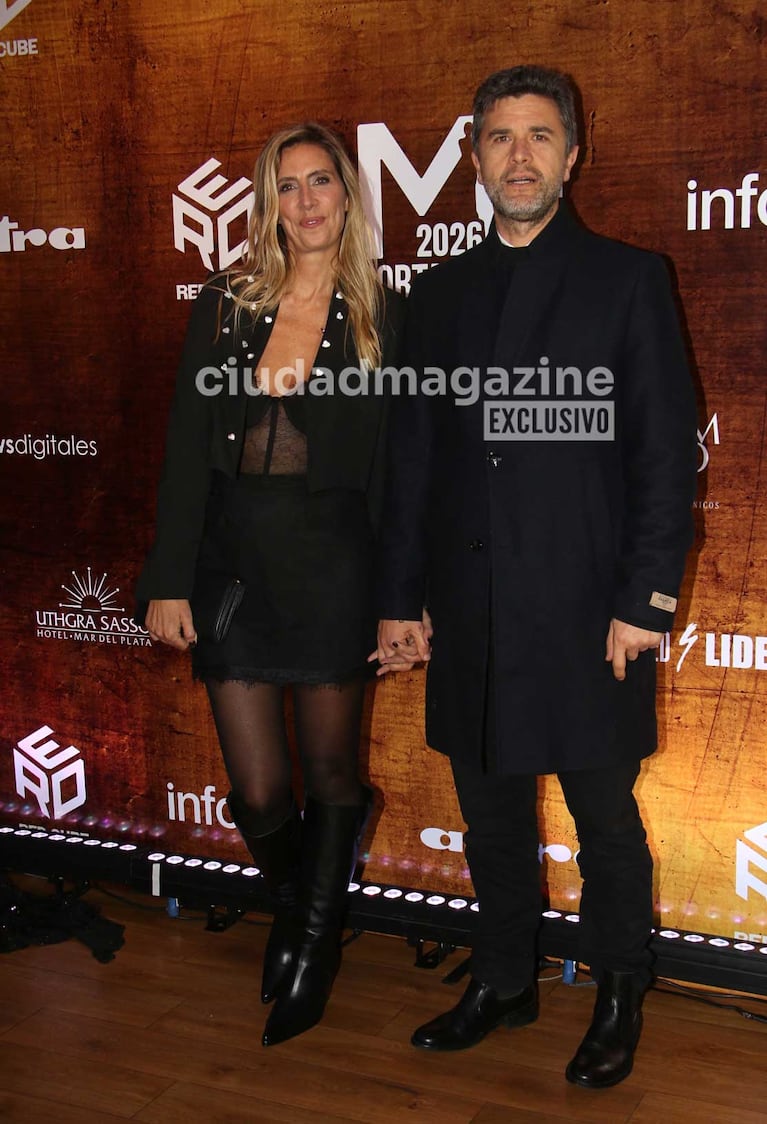 Luciana Geuna y Martín Guglielmone (Foto: Movilpress)