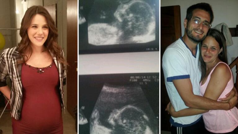 Luciana Rubinska y un embarazo por partida doble. (Foto: Twitter)