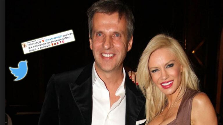 Luciana Salazar a Redrado por su cumpleaños (Foto: web y Twitter)