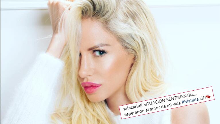 Luciana Salazar, feliz y ansiosa por la llegada de Matilda (Foto: Gente).