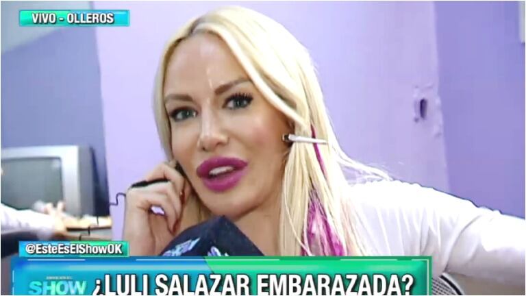 Luciana Salazar habló sobre su posible embarazo (Foto: Captura)