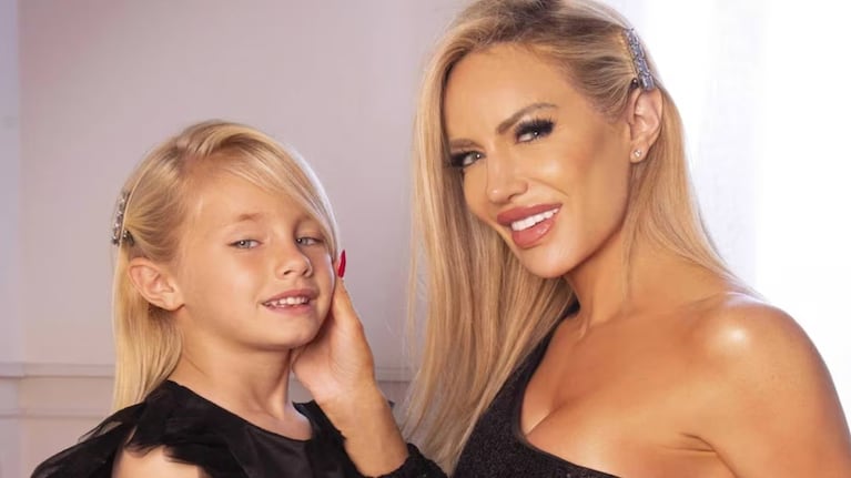 Luciana Salazar mostró cómo Matilda se maquilló y se hizo las uñas por primera vez sola: las fotos