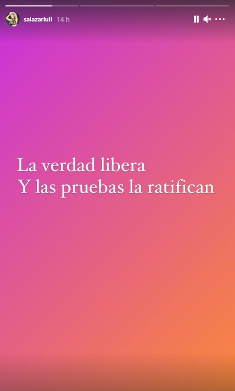 Luciana Salazar salió al cruce del hijo de Martín Redrado y filtró un polémico chat: "Trata de pelotu… al padre"