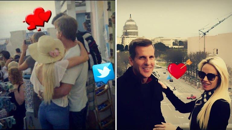 Luciana Salazar y Martín Redrado, melosos en Estados Unidos : "Nuestro amor frente a todos los obstáculos siempre sobrevivió"