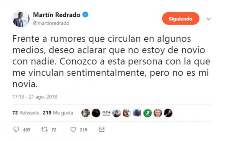 Luciana Salazar y una furiosa reacción tras dos jugados "me gusta" de Martín Redrado: "Es muy enfermo"