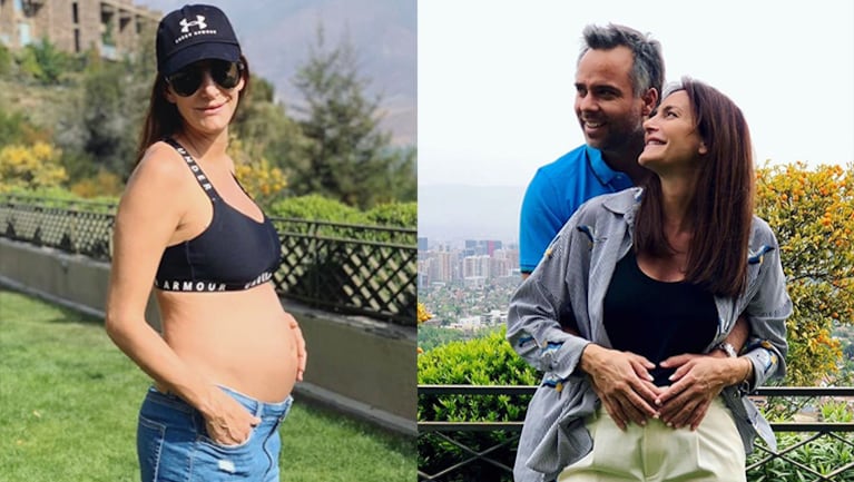 Luciana y Fernando esperan su primer bebé juntos.