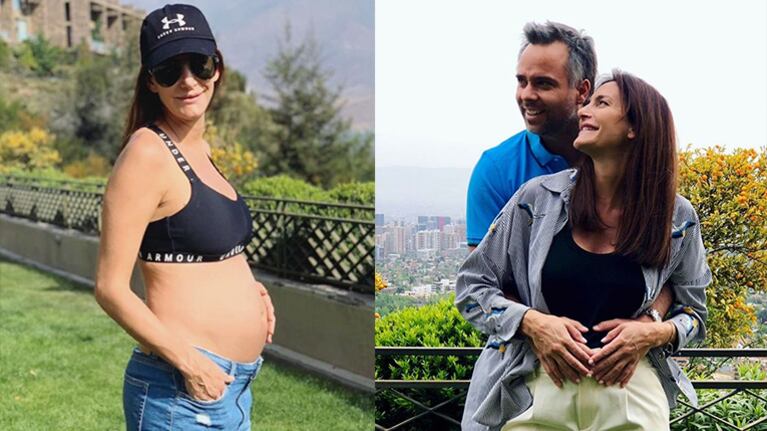 Luciana y Fernando esperan su primer bebé juntos.