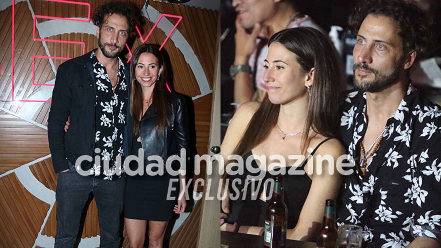 Luciano Cáceres y Belén Riva Roy, juntos y enamorados (Fotos: Movilpress).