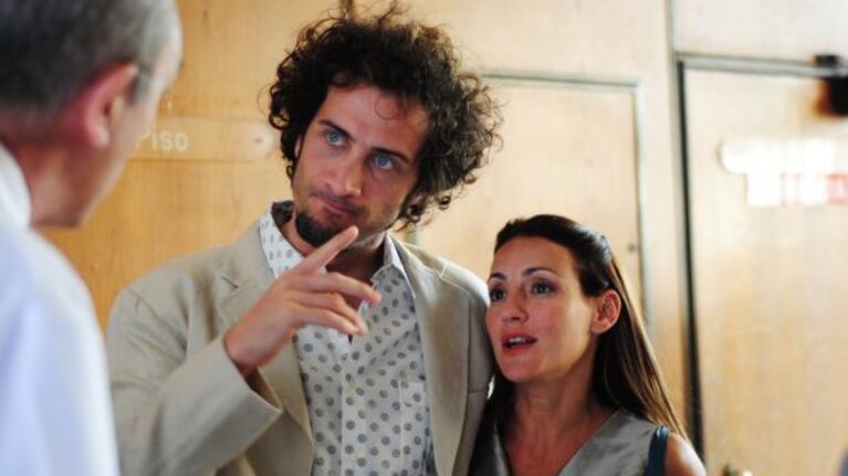 Luciano Cáceres y Eleonora Wexler. (Foto: El Trece)