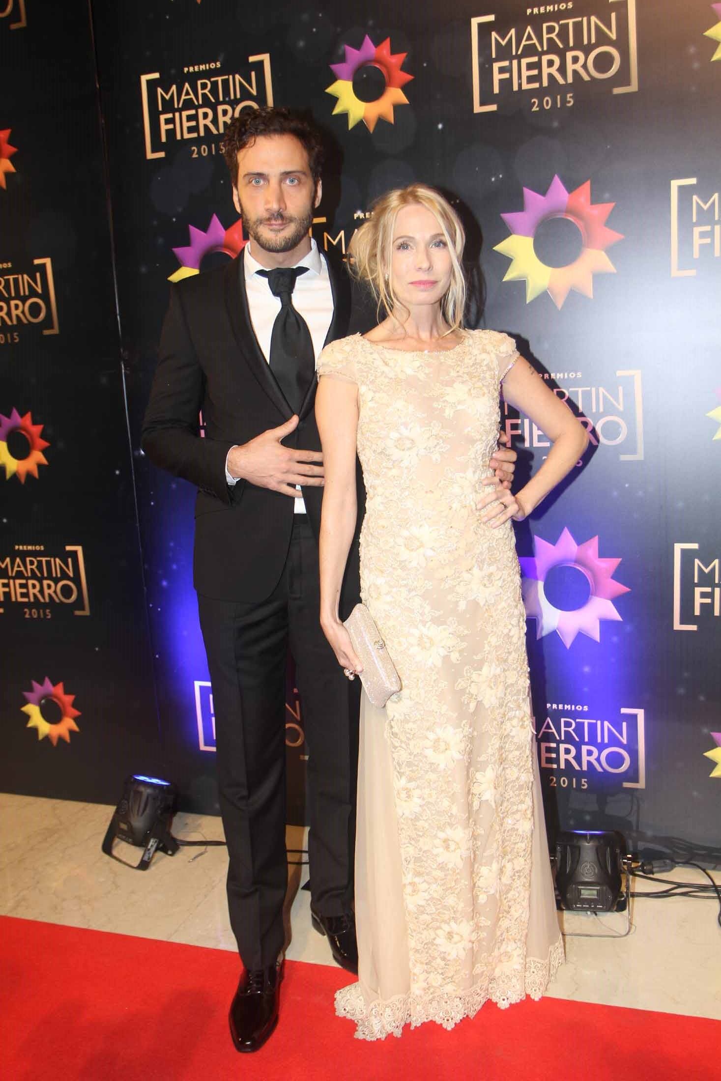 Luciano Cáceres y Gloria Carrá. (Foto: Movilpress- Ciudad.com). 