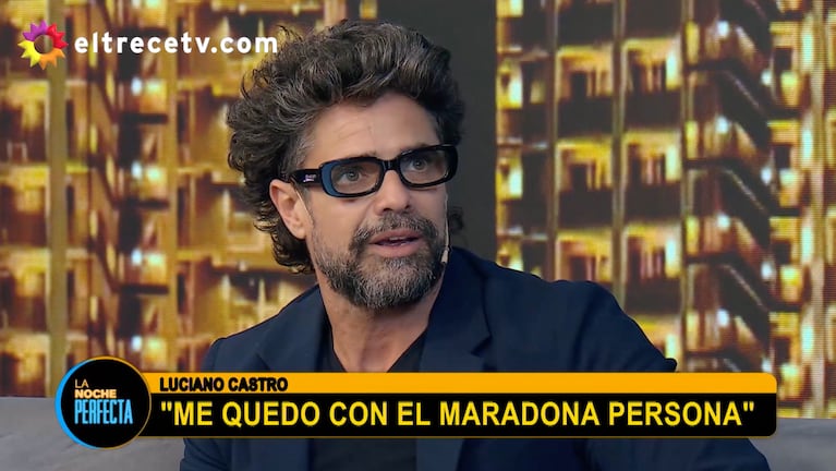 Luciano Castro (Foto: captura de eltrece)