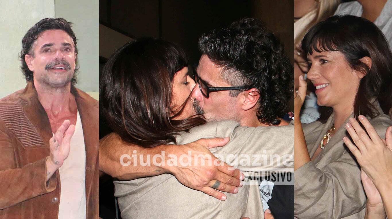 Luciano Castro y Griselda Siciliani. (Foto: Movilpress)