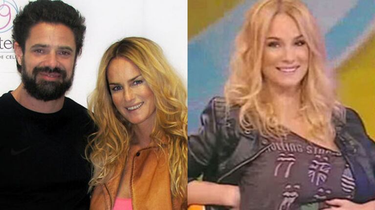 Luciano Castro y Sabrina Rojas eligieron el nombre para su bebé: se llamará Fausto (Fotos: Web).