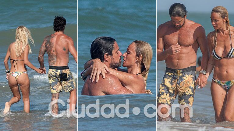 Luciano Castro y Sabrina Rojas pasaron Año Nuevo en Mardel, tras su luna de miel en Punta Cana. (Fotos: revista GM Press)