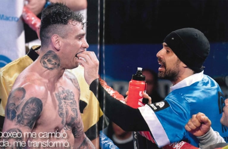 Luciano Castro y su otra pasión: "El boxeo me cambió la vida; me enseñó a serenarme y a controlar mis emociones"