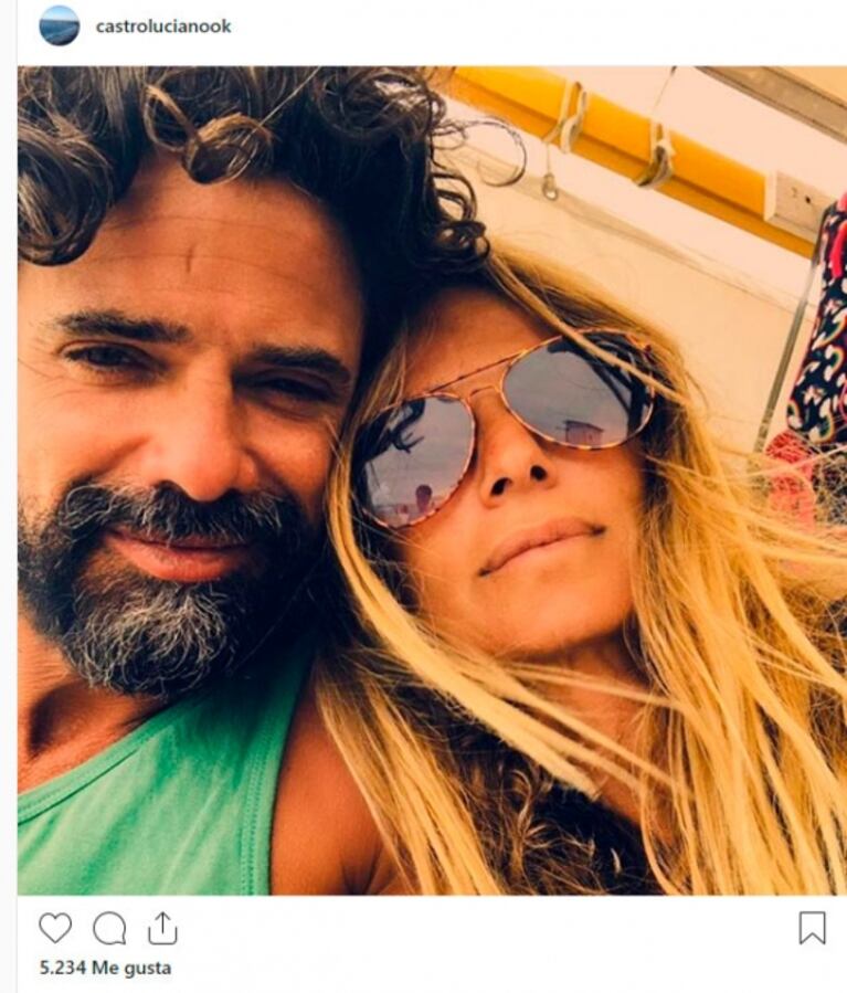 Luciano Castro y una foto cómplice con Sabrina Rojas tras la separación: ¿ex con buena onda o reconciliación?