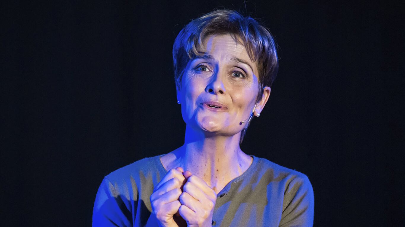 Lucila Gandolfo en "Una película sin Julie"